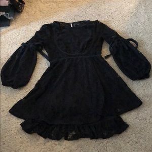 Free People Black Dress